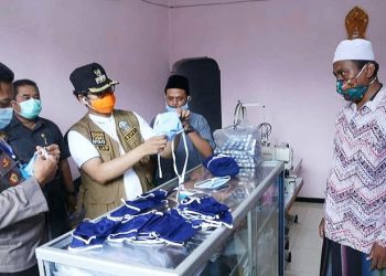 Pemkab Bangkalan Pesan 33 Ribu Masker Buatan UMKM Lokal