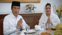 Presiden Joko Widodo dan Ibu Negara Ucapkan Selamat Idul Fitri