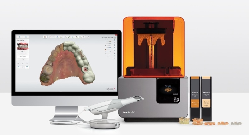 Gigi Tiruan yang Dicetak dengan Printing 3D