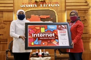 Jatim Terima Bantuan 1,3 Juta Paket Merdeka Belajar dari Telkomsel