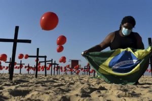 Susul AS, Korban Jiwa COVID-19 di Brazil Lampaui 100 Ribu