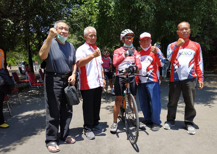 Bersama KONI Kota Solo & Tokoh Balap Sepeda
