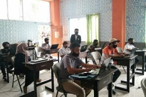 318-Suasana tes masuk jalur peduli covid-19 SKARIGA Buka Pendaftaran Siswa Baru Jalur Peduli Covid-19