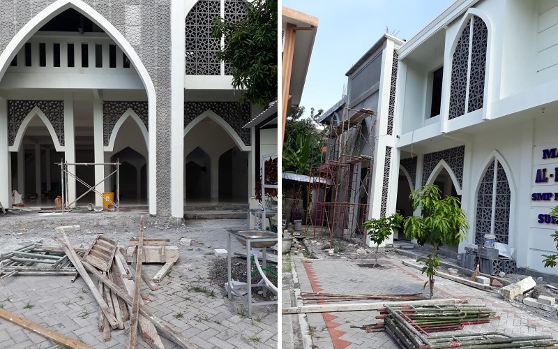 Kurang 9 Juta Lagi, Ayo Gotong Royong Tuntaskan Pembangunan Masjid Al Ikhlas SMPN 12 Surabaya!