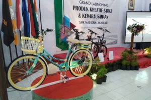 SMK Nasional Malang Ubah Sepeda Bekas Menjadi E-Bike