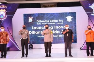 544-Launching Tilang Elektronik di Mapolda Jatim Polri Launching ETLE, Tilang Elektronik Mulai Diterapkan Hari Ini
