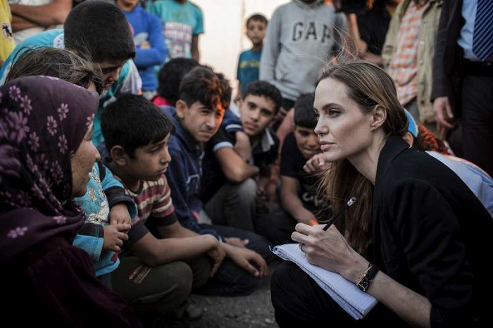 Jolie sebagai duta UNHCR