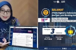 ITS Peringkat Tiga Perguruan Tinggi Terbaik di Indonesia