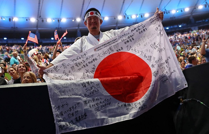 Takishima ingin pecahkan rekor sebagai penonton olimpiade terbanyak