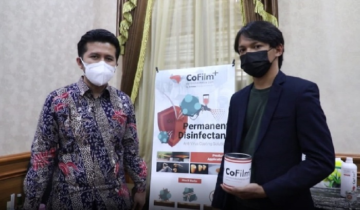 Pemprov Jatim Dukung Pengembangan CoFilm, Inovasi Disinfektan Karya ITS
