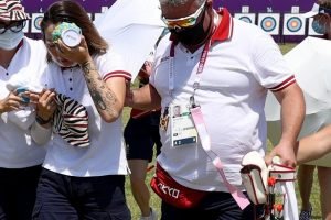 Kepanasan, Pemanah Rusia Jatuh Pingsan