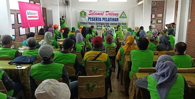 Peserta pelatihan kader lingkungan