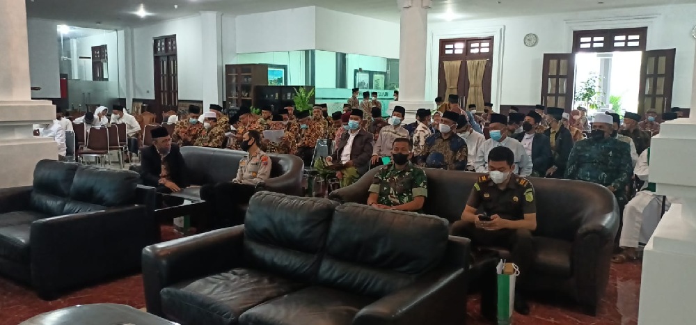 Tokoh2 yang hadir di pengukuhan pengurus MUI Kota Malang tingkat kecamatan