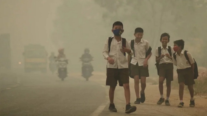 Anak-anak dan polusi udara