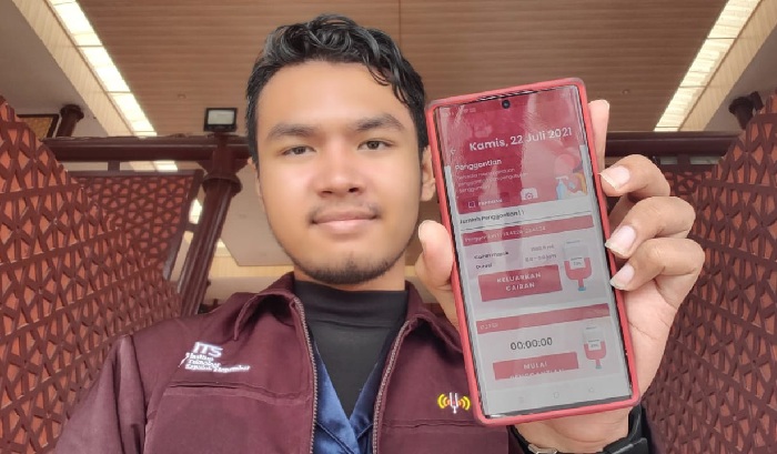 Tim Mahasiswa ITS Ciptakan Aplikasi SahabatCAPD untuk Pasien Gagal Ginjal