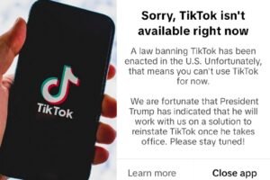 TikTok Resmi Berhenti Beroperasi di AS