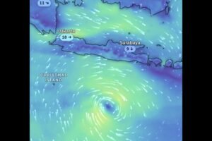 BMKG Keluarkan Peringatan Dini: Bibit Siklon Tropis 93S di Samudra Hindia Selatan Jawa Picu Cuaca Ekstrem
