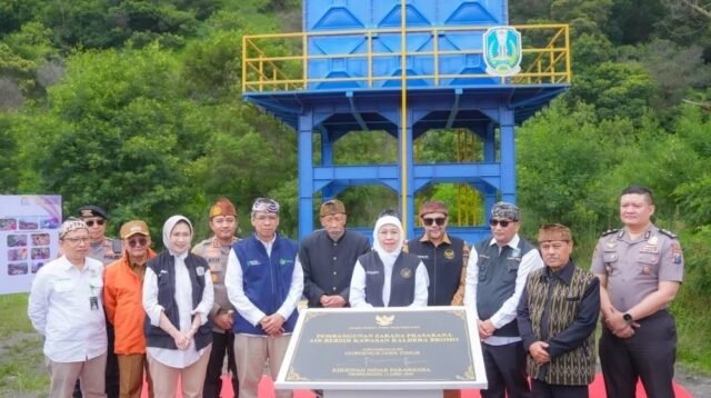 Khofifah Groundbreaking Jalur Lingkar Kaldera Tengger, Bromo Masuk Era Pariwisata Berkelanjutan