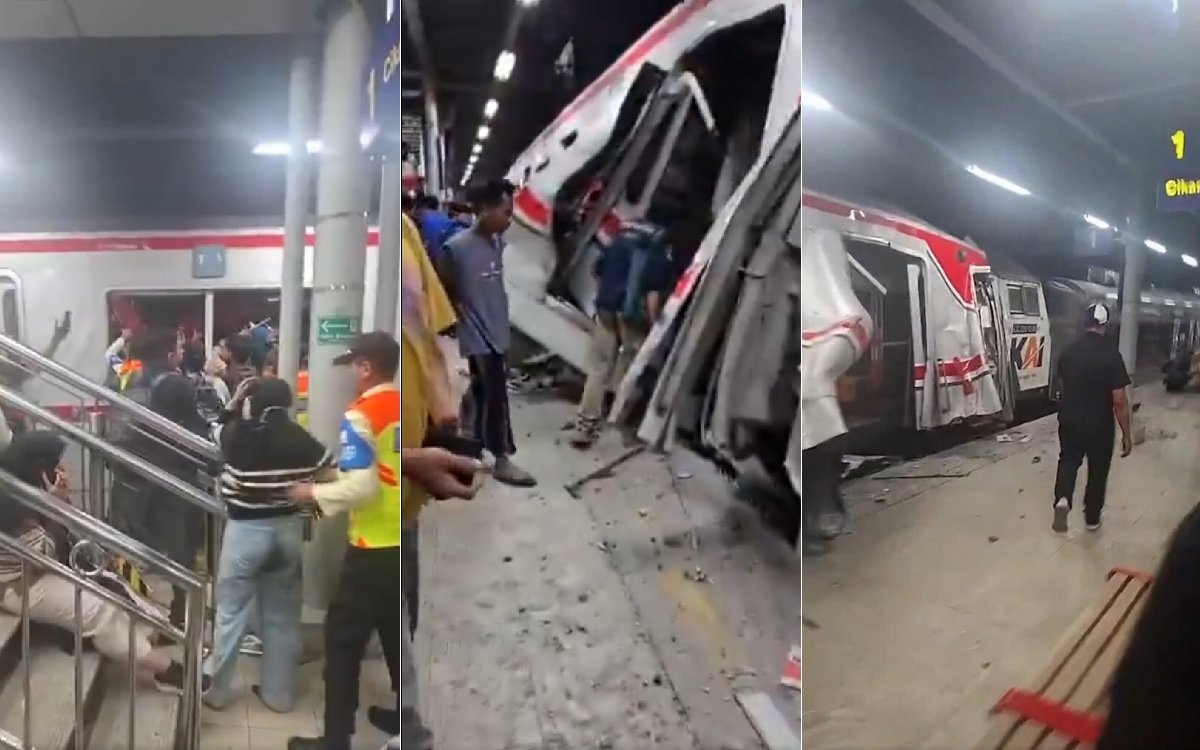 Tabrakan Maut KA Argo Bromo dengan Commuter Line di Bekasi, Empat Tewas dan Puluhan Luka-Luka