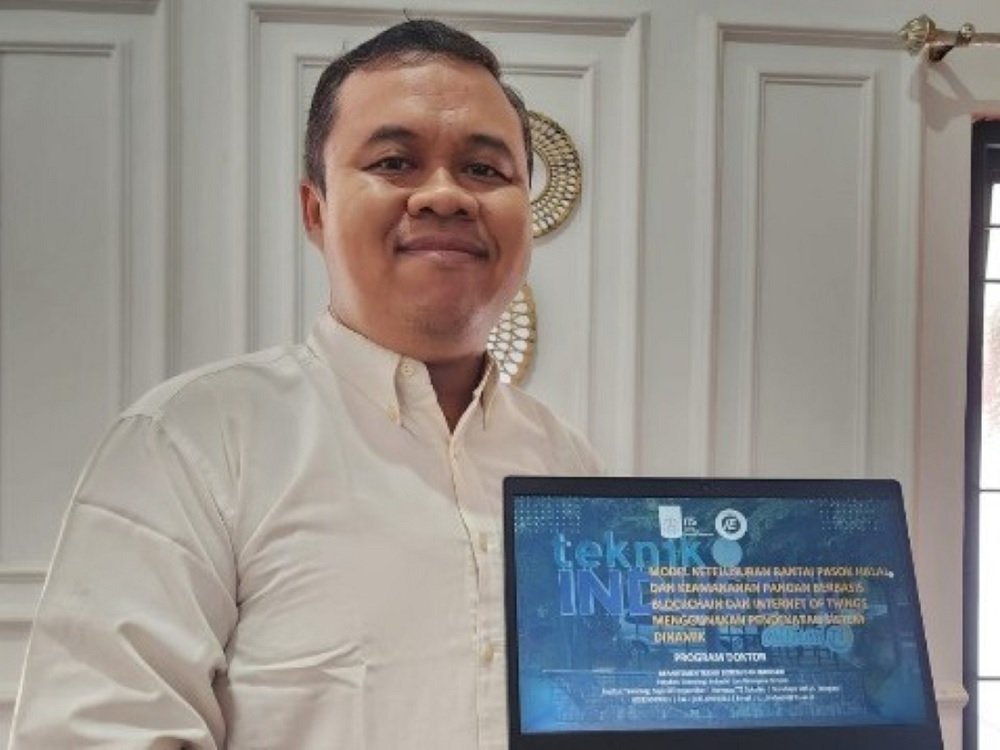 Doktor ITS Kembangkan Sistem Ketelusuran Pangan Halal Berbasis Blockchain dan IoT