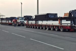 361-Pengiriman locomotive platform dari PT INKA ke Australia TPS Kembali Menjadi Hub Pengiriman Locomotive Platform Produksi PT INKA ke Australia