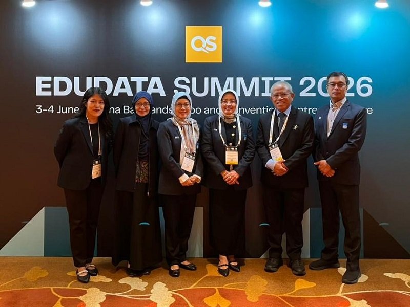 ITS Hadiri QS EduData Summit 2026 di Singapura untuk Perkuat Strategi Peningkatan Reputasi Global