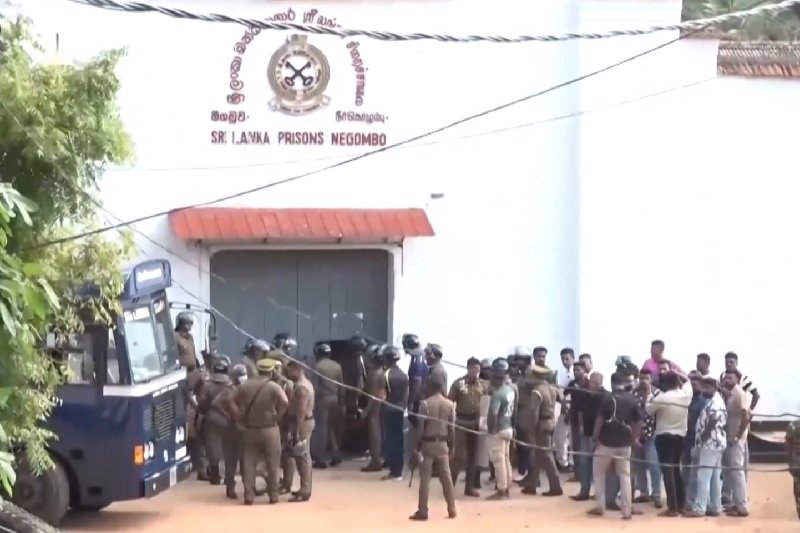 Puluhan Tewas dalam Bentrokan Antar Kelompok Narapidana di Penjara Negombo Sri Lanka