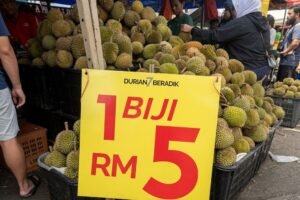 1121-Durian Musang King diobral di Malaysia Meski Harga Anjlok, Pencurian Durian Marak di Malaysia