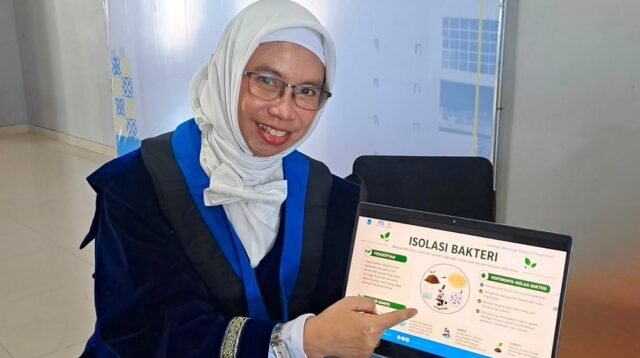 Profesor ITS Kembangkan Bakteri untuk Pulihkan Lingkungan Tercemar