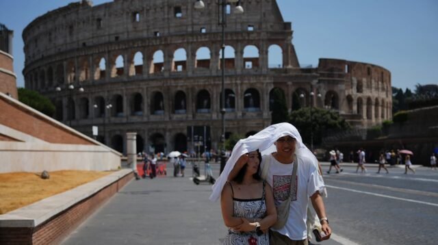 27 Kota Italia Berstatus Siaga Akibat Gelombang Panas, Suhu Capai 40 Derajat Celsius