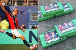 Polisi Ekuador Sita Setengah Ton Kokain Bergambar Erling Haaland dan Lionel Messi