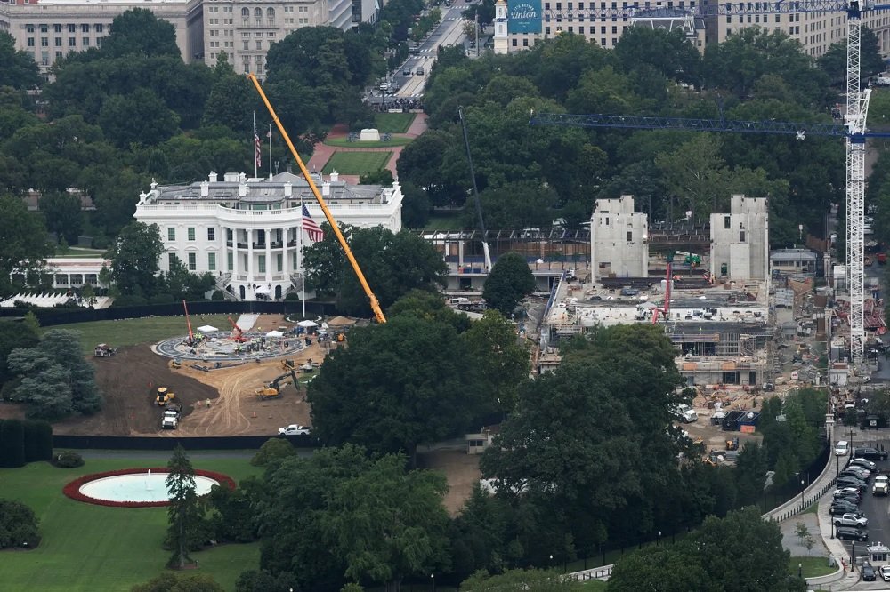 Mahkamah Agung AS Izinkan Sementara Pembangunan Ballroom Gedung Putih Trump Dilanjutkan