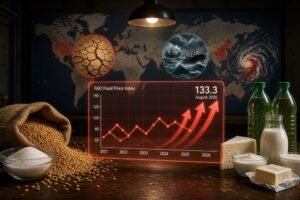 1184-Ilustrasi harga pangan global naik FAO Sebut Harga Pangan Global Naik Lagi di Agustus 2026, Dipicu Cuaca dan Geopolitik