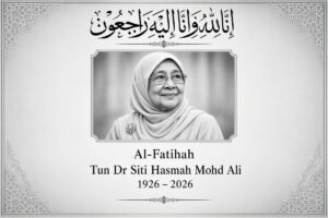 Tun Dr Siti Hasmah, Istri Mahathir Mohamad, Wafat di Usia 100 Tahun
