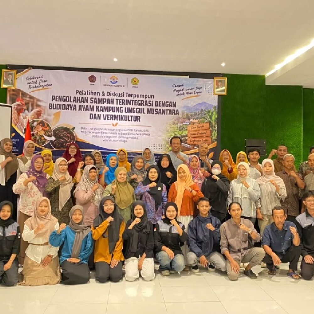 UMM-UNILU Luncurkan Vermikultur Village, Ubah Sampah Organik Jadi Pupuk di Desa Tukum