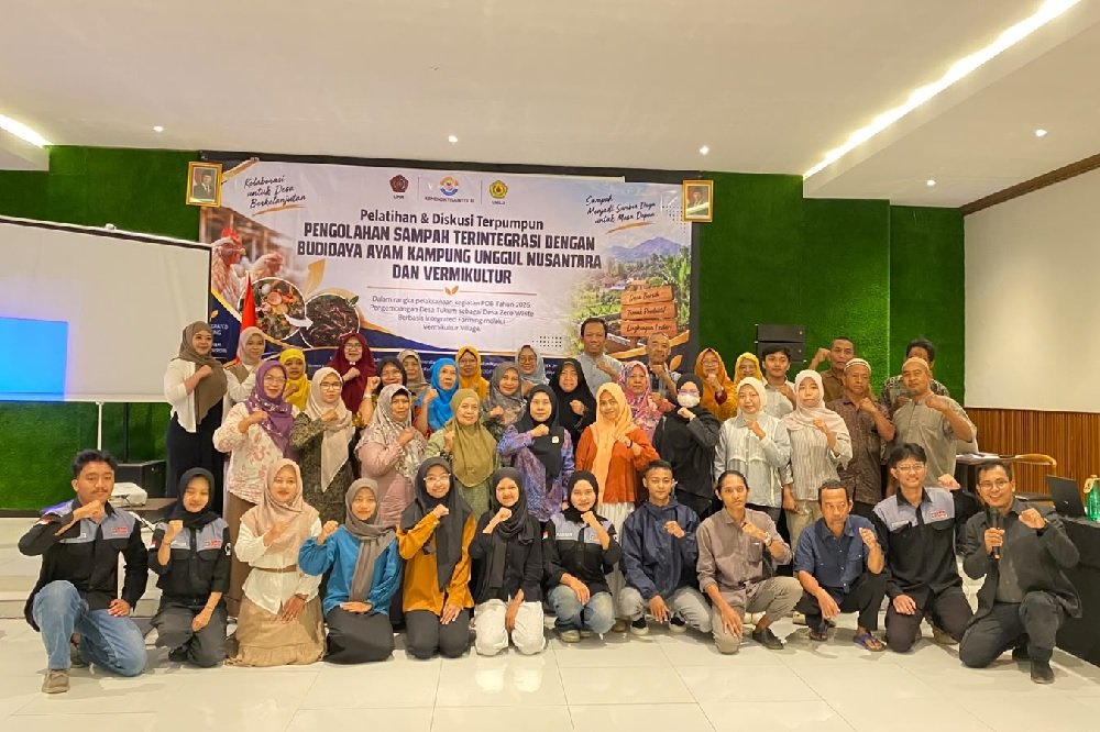 UMM-UNILU Luncurkan Vermikultur Village, Ubah Sampah Organik Jadi Pupuk di Desa Tukum