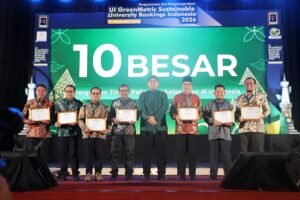 Naik Peringkat, ITS Tembus 10 Besar UI GreenMetric 2026