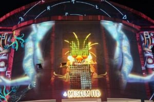 Usung Konsep Budaya, ITS Juarai Kompetisi Projection Mapping PENDAR 2026 di Bandung