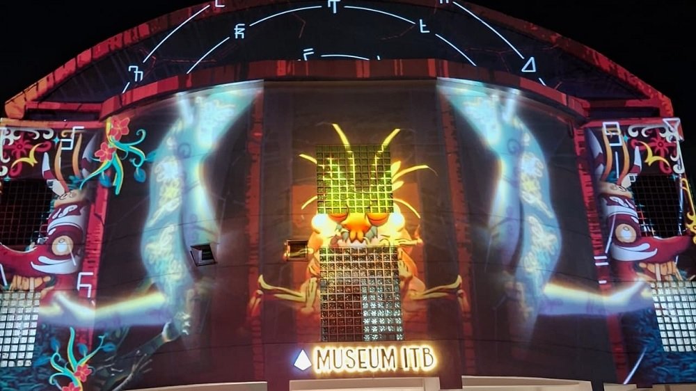278-Tampilan projection mapping karya mahasiswa ITS Usung Konsep Budaya, ITS Juarai Kompetisi Projection Mapping PENDAR 2026 di Bandung