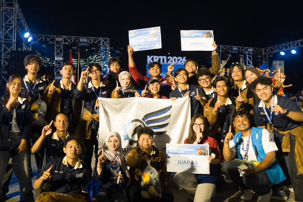Tim Bayucaraka ITS Juara Umum di KRTI 2026