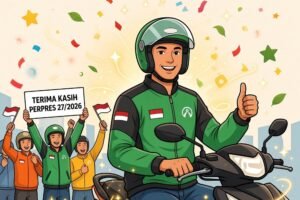 Perpres Ojol Resmi Terbit: Komisi Platform Dipangkas, Driver Kantongi 92%