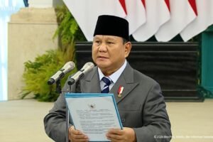 Presiden Prabowo Lantik Letjen Kristomei Sianturi Jadi Kepala BNPB Gantikan Suharyanto