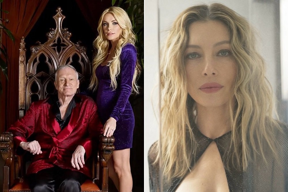 189-Hufh Hefner, Crystal Harris & Jessica Biel Janda Pendiri Playboy Minta Jessica Biel Tolak Peran Sebagai Istri Hugh Hefner di Film Terbarunya