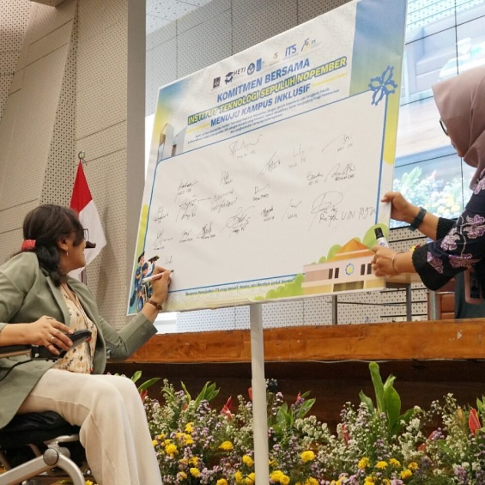 Percepat Fasilitas Inklusif, ITS Siap Terima Mahasiswa Disabilitas Tahun Depan