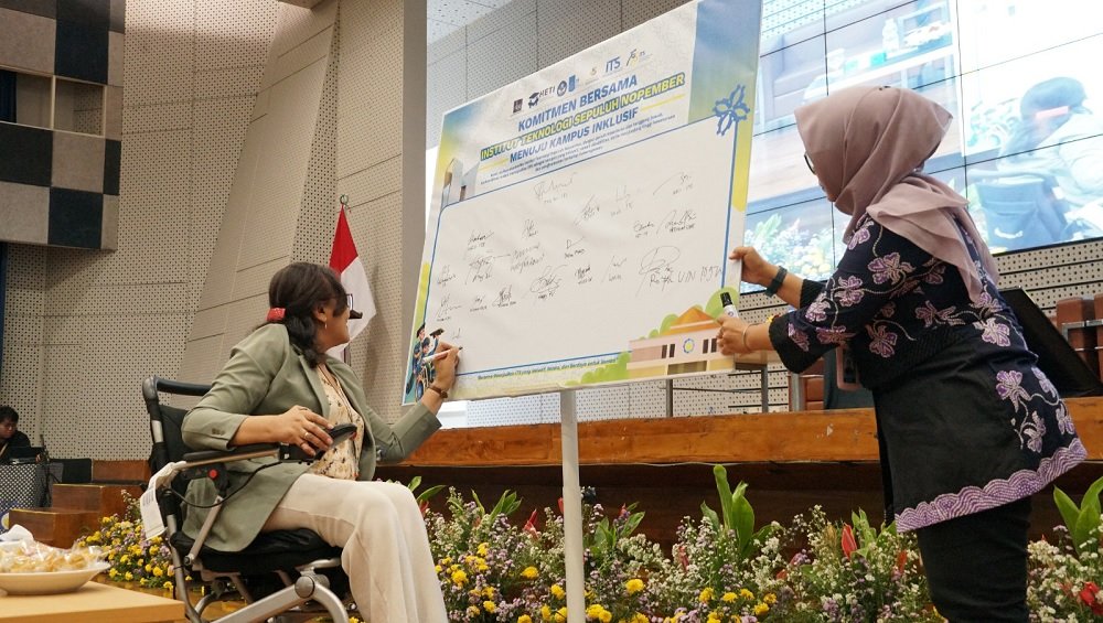 Percepat Fasilitas Inklusif, ITS Siap Terima Mahasiswa Disabilitas Tahun Depan